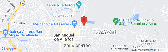 Property 2331 Map in San Miguel de Allende