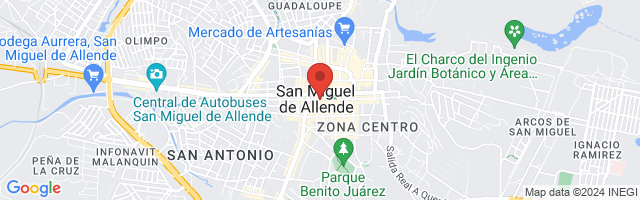 Property 2350 Map in San Miguel de Allende
