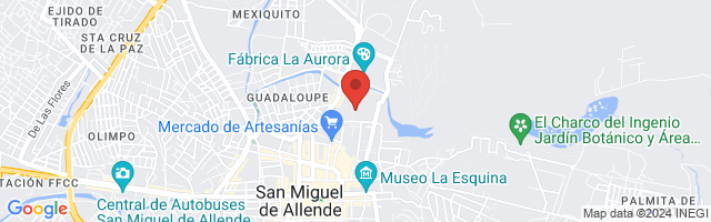 Property 2359 Map in San Miguel de Allende