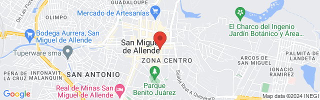 Property 2384 Map in San Miguel de Allende
