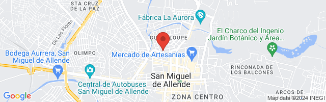 Property 2405 Map in San Miguel de Allende