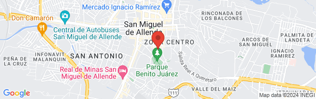 Property 2407 Map in San Miguel de Allende