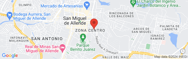 Property 2440 Map in San Miguel de Allende