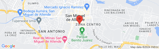 Property 2453 Map in San Miguel de Allende