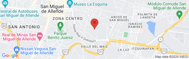 Property 2472 Map in San Miguel de Allende