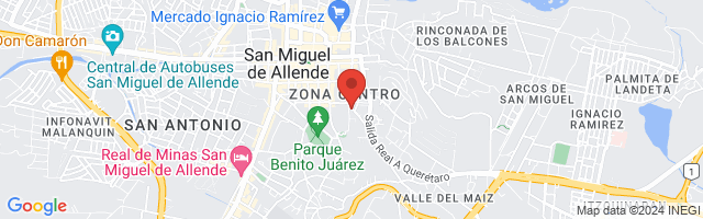 Property 2474 Map in San Miguel de Allende
