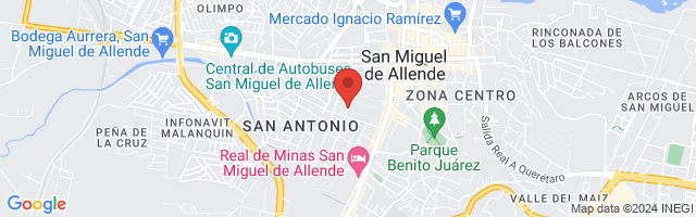 Property 2502 Map in San Miguel de Allende