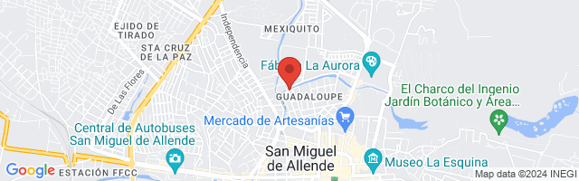 Property 2508 Map in San Miguel de Allende