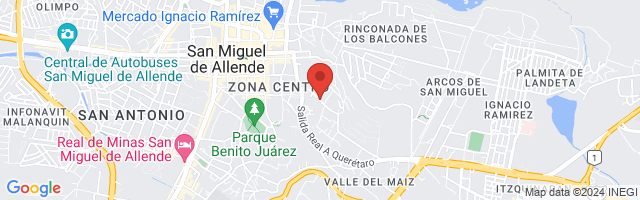 Property 2510 Map in San Miguel de Allende