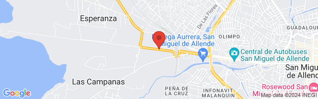 Property 2512 Map in San Miguel de Allende
