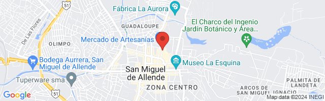Property 2532 Map in San Miguel de Allende