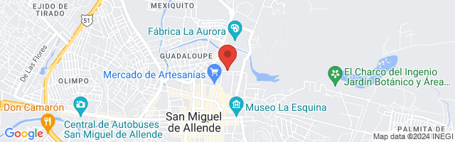Property 2542 Map in San Miguel de Allende