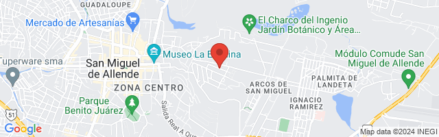 Property 2553 Map in San Miguel de Allende