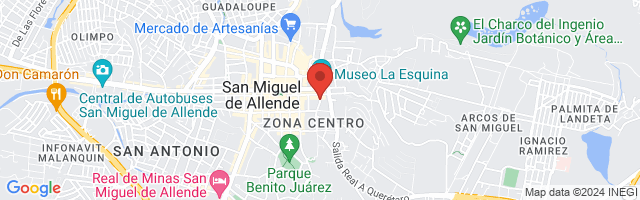Property 2569 Map in San Miguel de Allende