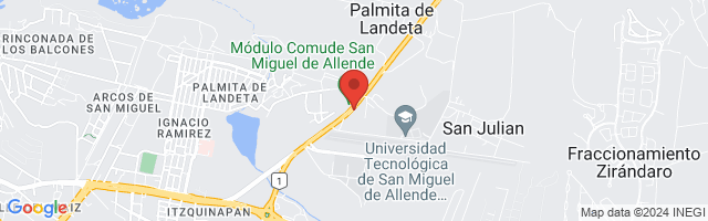 Property 2619 Map in San Miguel de Allende