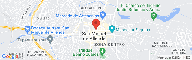 Property 2633 Map in San Miguel de Allende
