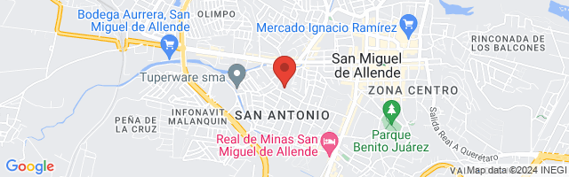 Property 2641 Map in San Miguel de Allende