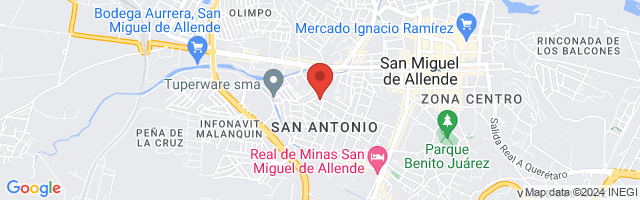 Property 2712 Map in San Miguel de Allende