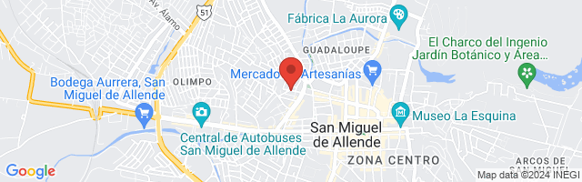 Property 2742 Map in San Miguel de Allende