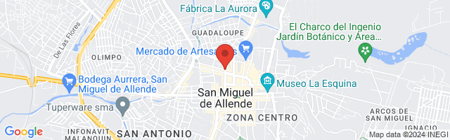 Property 2744 Map in San Miguel de Allende