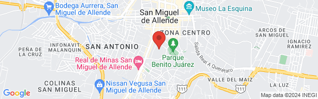 Property 2757 Map in San Miguel de Allende