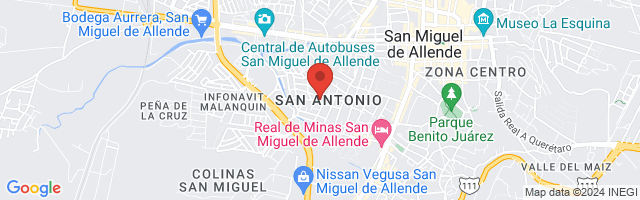 Property 2771 Map in San Miguel de Allende
