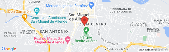 Property 2776 Map in San Miguel de Allende
