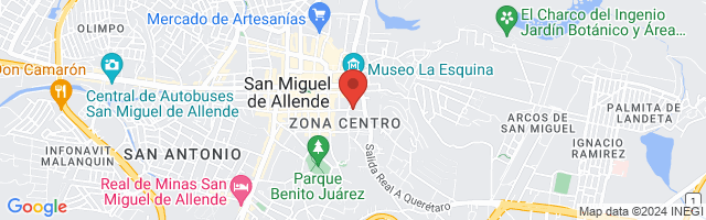 Property 2790 Map in San Miguel de Allende