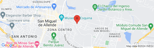 Property 2791 Map in San Miguel de Allende