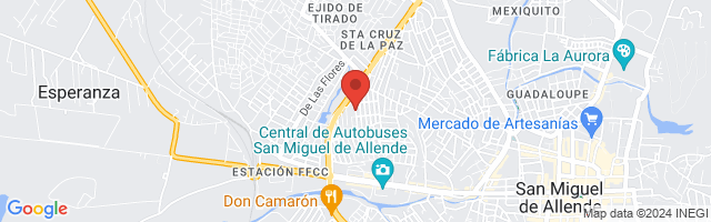 Property 2812 Map in San Miguel de Allende