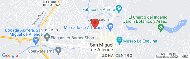Property 2816 Map in San Miguel de Allende