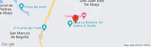 Property 2839 Map in San Miguel de Allende