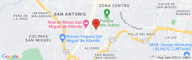 Property 2851 Map in San Miguel de Allende