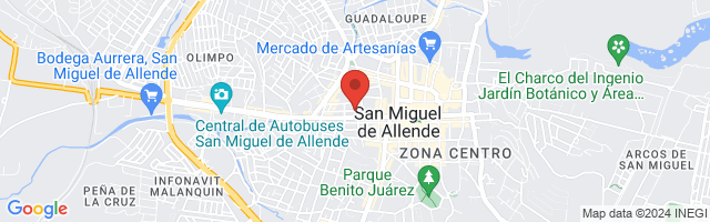 Property 2862 Map in San Miguel de Allende