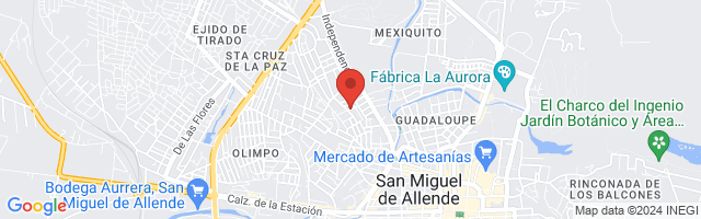 Property 2912 Map in San Miguel de Allende