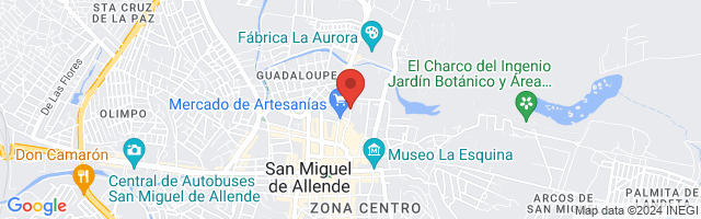 Property 2913 Map in San Miguel de Allende