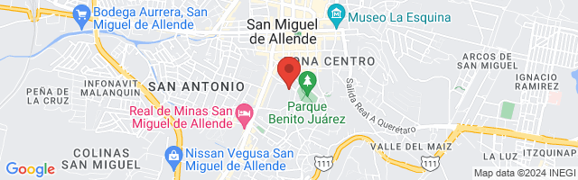 Property 2952 Map in San Miguel de Allende