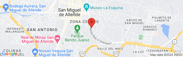 Property 3000 Map in San Miguel de Allende