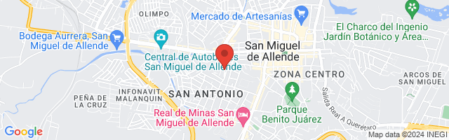 Property 3007 Map in San Miguel de Allende