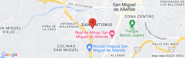 Property 3011 Map in San Miguel de Allende