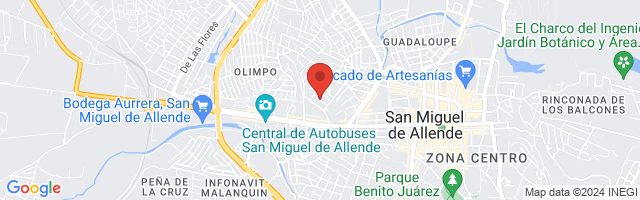 Property 3109 Map in San Miguel de Allende