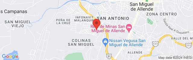Property 3111 Map in San Miguel de Allende