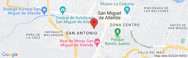 Property 3131 Map in San Miguel de Allende