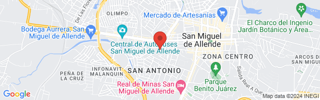 Property 3133 Map in San Miguel de Allende