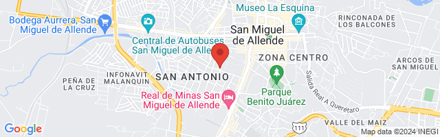 Property 3158 Map in San Miguel de Allende