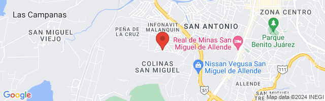 Property 3159 Map in San Miguel de Allende