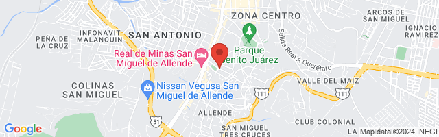 Property 3173 Map in San Miguel de Allende