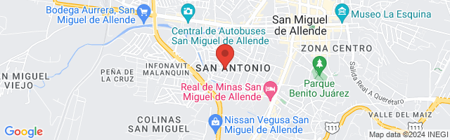 Property 3176 Map in San Miguel de Allende