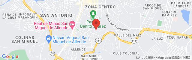 Property 3201 Map in San Miguel de Allende
