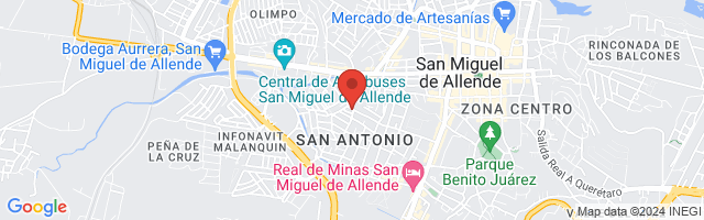 Property 3202 Map in San Miguel de Allende